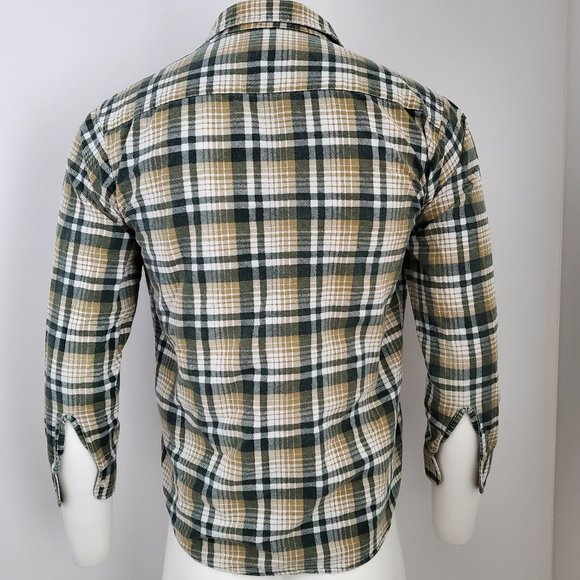 Vintage Flannel Distressed Boho USA 80'S - Picture 5 of 10